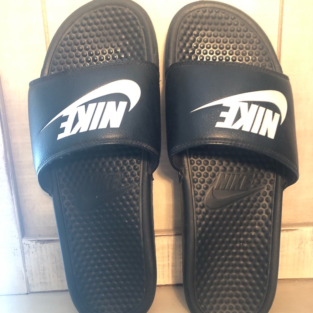 NIKE Benassi JDI Slides / Sandals - Size 12 (Men’s)